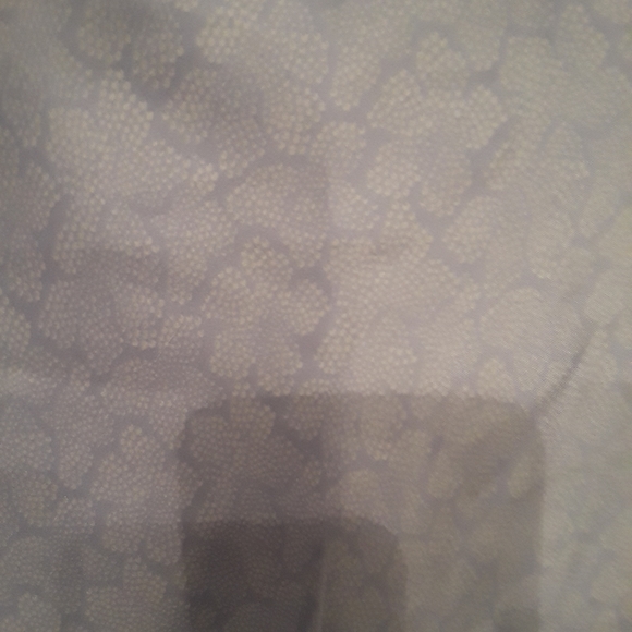 ANN TAYLOR Knee length  skirt. Lavender with white - Picture 2 of 5